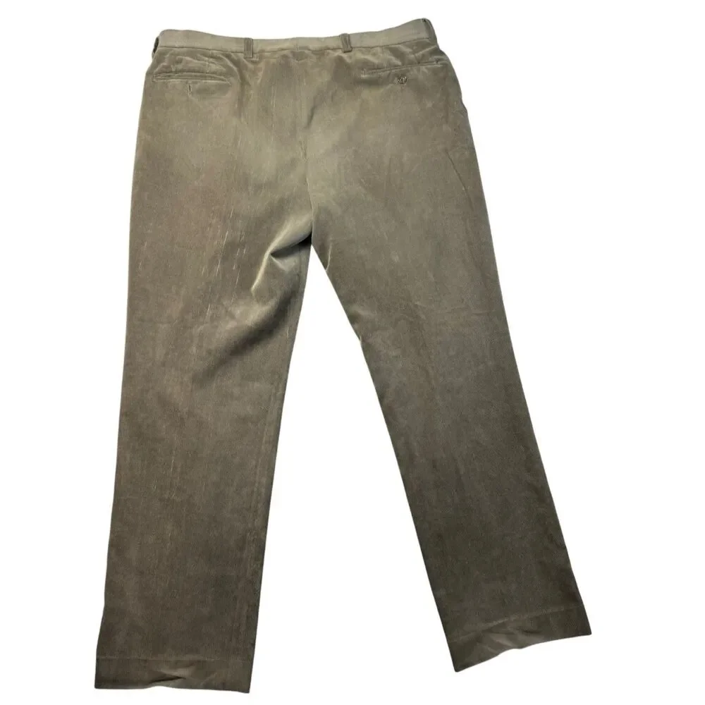 Ballin Relax Dress Pants Mens 38 Brown Comfort- Eze Velvet Khaki Trousers Office